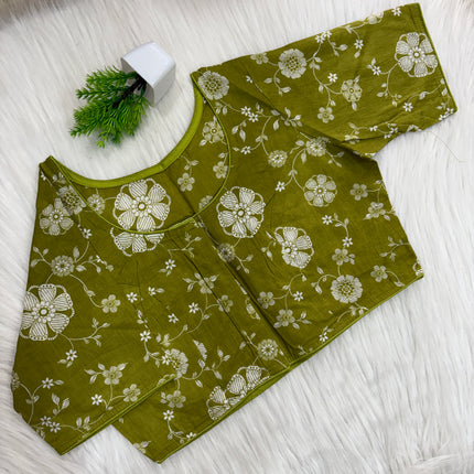 Readymade Blouse - Without Lining - 36-40 - RB 116