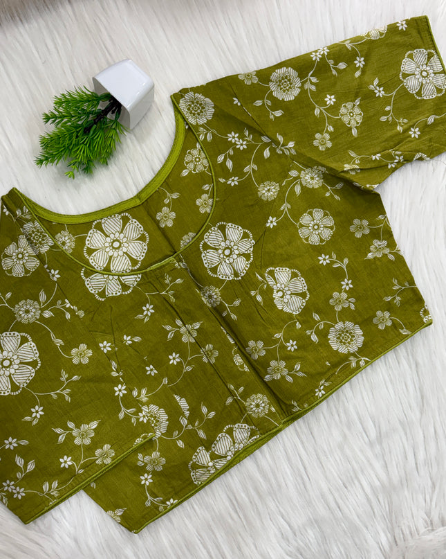 Readymade Blouse - Without Lining - 36-40 - RB 116