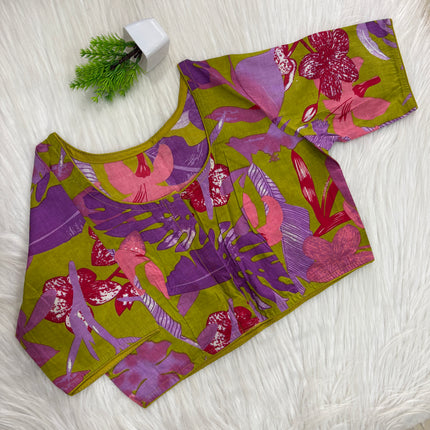 Readymade Blouse - Without Lining - 36-40 - RB 117