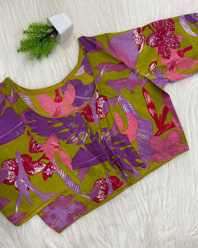 Readymade Blouse - Without Lining - 36-40 - RB 117