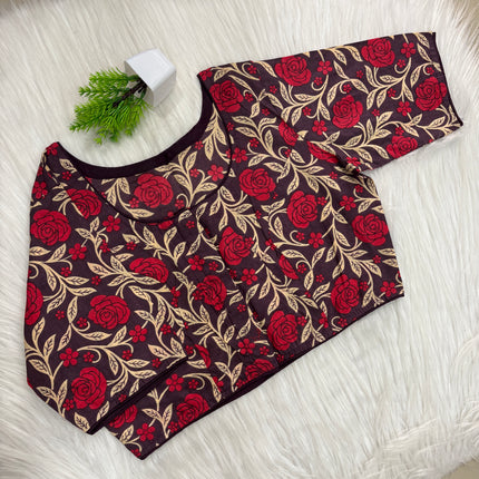 Readymade Blouse - Without Lining - 36-40 - RB 118