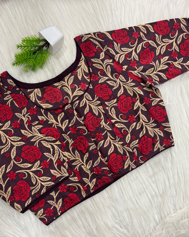 Readymade Blouse - Without Lining - 36-40 - RB 118