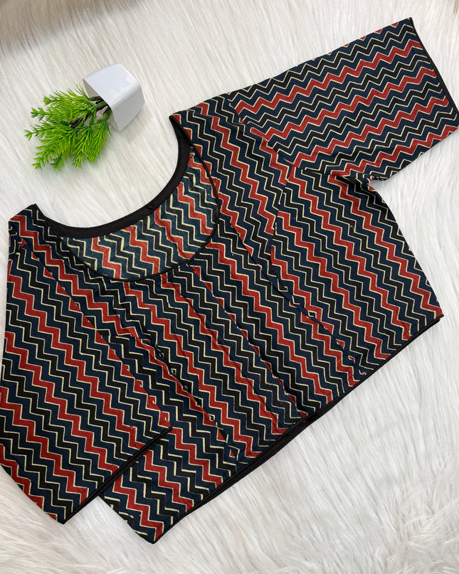 Readymade Blouse - Without Lining - 36-40 - RB 120