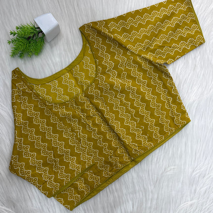Readymade Blouse - Without Lining - 36-40 - RB 122