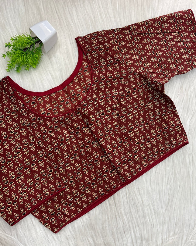 Readymade Blouse - Without Lining - 36-40 - RB 127