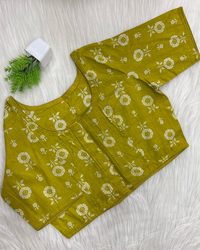 Readymade Blouse - Without Lining - 36-40 - RB 128