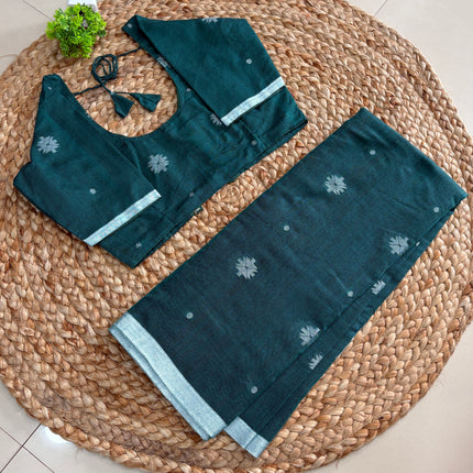 Saree With Stitched Blouse - (SIZE-36-40) - SWSB 791