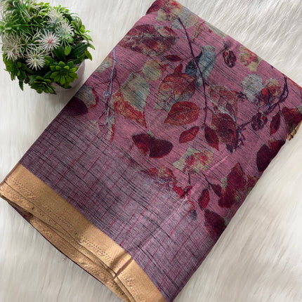 Kasturi Cotton Saree – Drape Yourself in Pure Elegance