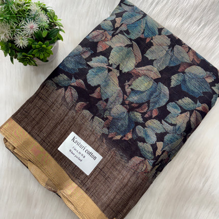 Kasturi Cotton Saree - Crafted for Comfort, Styled for Elegance