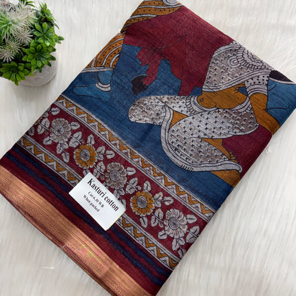 Kasturi Cotton Saree “Pure Cotton. Pure Class.”