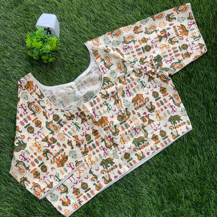 Readymade Blouse - Without Lining - 36-40 - RB 147