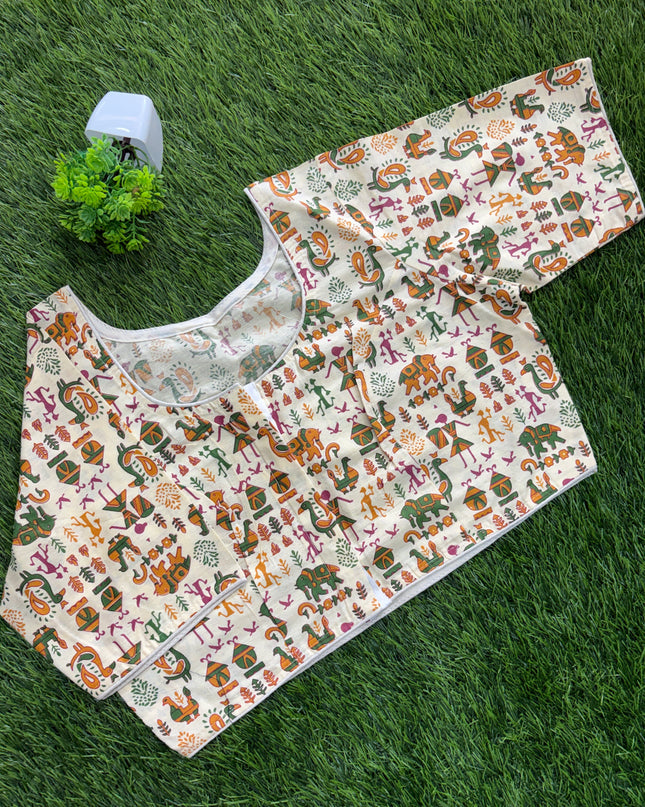 Readymade Blouse - Without Lining - 36-40 - RB 147