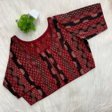 Readymade Blouse - Without Lining - 36-40 - RB 142