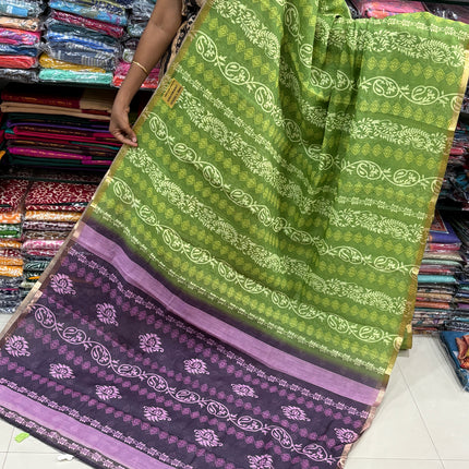 Linen Cotton Saree Offer - LCS 101