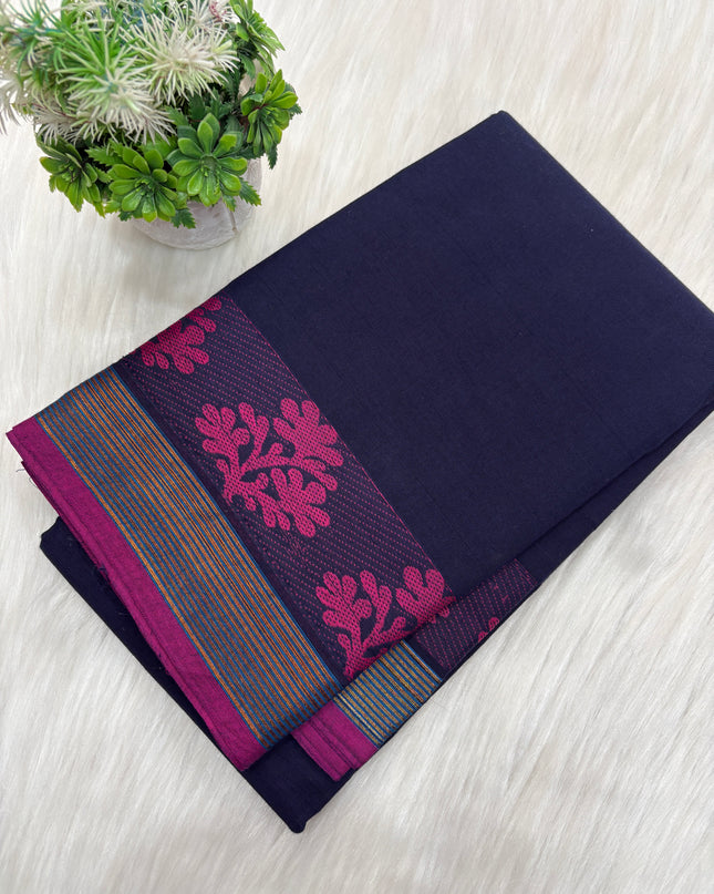 Minimalist Chettinad Cotton Drape