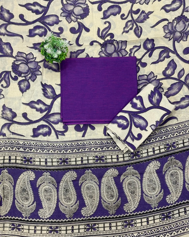 Kalamkari Dress Material - KDM 101