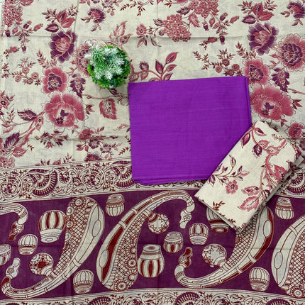 Kalamkari Dress Material - KDM 103