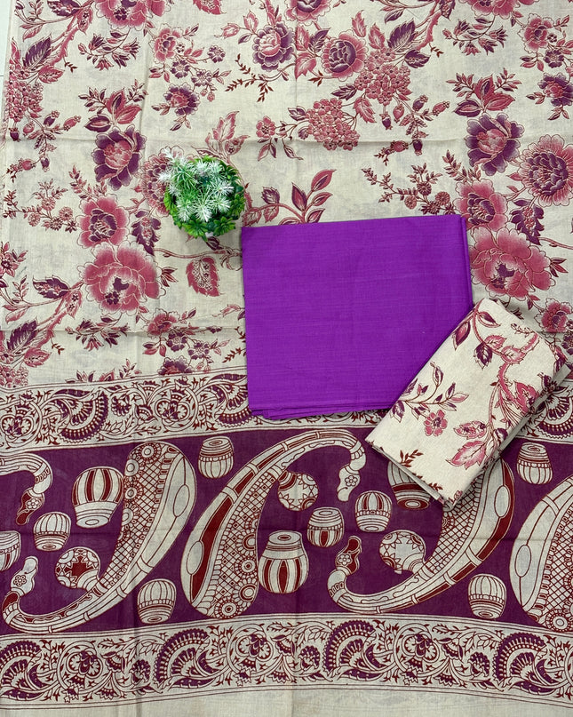 Kalamkari Dress Material - KDM 103