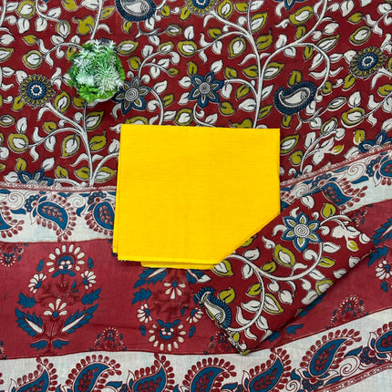 Kalamkari Dress Material - KDM 104