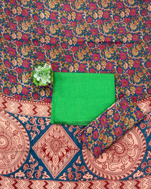 Kalamkari Dress Material - KDM 105
