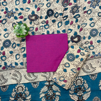 Kalamkari Dress Material - KDM 106