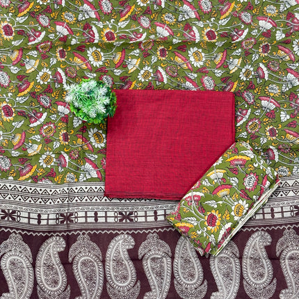 Kalamkari Dress Material - KDM 108