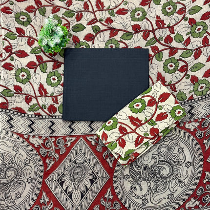 Kalamkari Dress Material - KDM 109