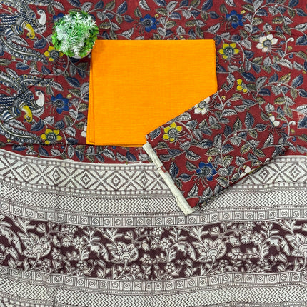 Kalamkari Dress Material - KDM 110