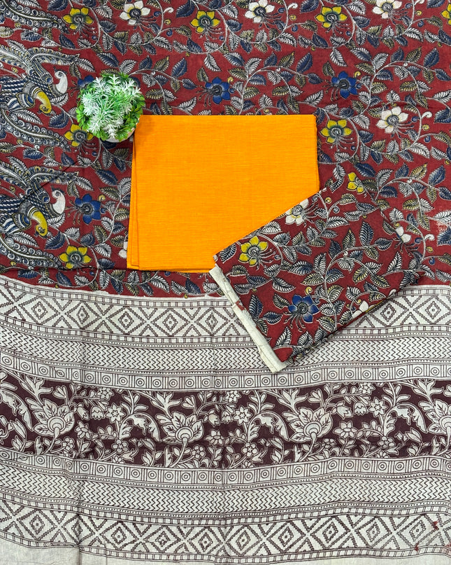 Kalamkari Dress Material - KDM 110