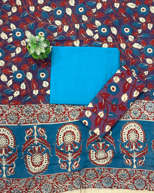 Kalamkari Dress Material - KDM 111