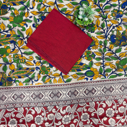 Earthy Elegance Ensemble - Salwar (Unstitched)