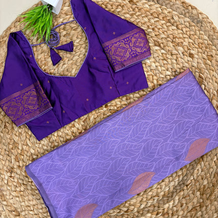 Saree With Stitched Blouse - (SIZE-34-38) - SWSB 825