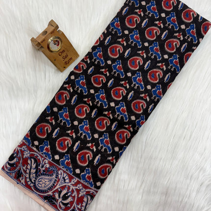 Opulent Roots Kalamkari Saree