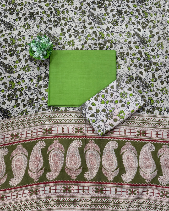 Kalamkari Dress Material - KDM 113