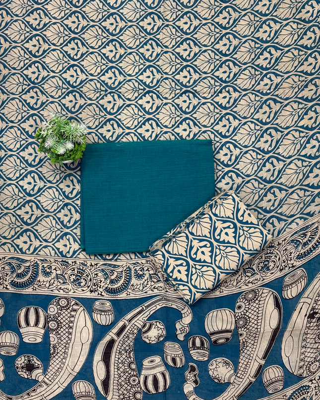 Kalamkari Dress Material - KDM 115