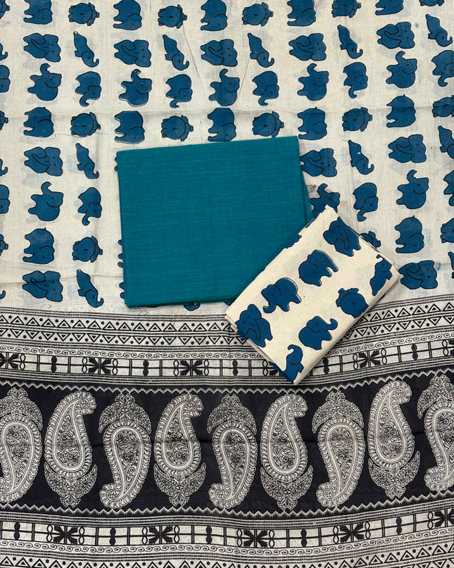 Kalamkari Dress Material - KDM 116