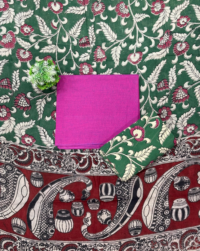 Kalamkari Dress Material - KDM 120