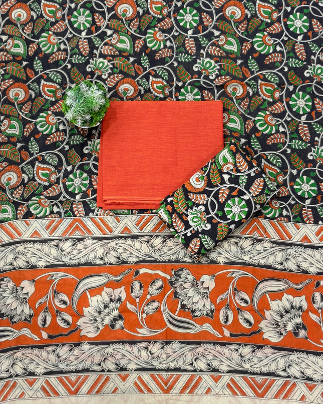 Kalamkari Dress Material - KDM 121