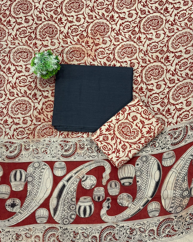Kalamkari Dress Material - KDM 127