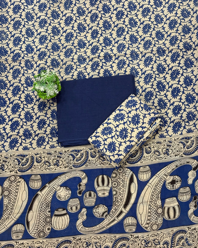 Kalamkari Dress Material - KDM 129