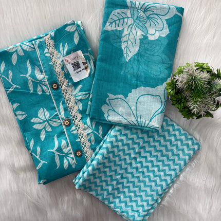 Cloud Soft Cambric Set (Unstitched)