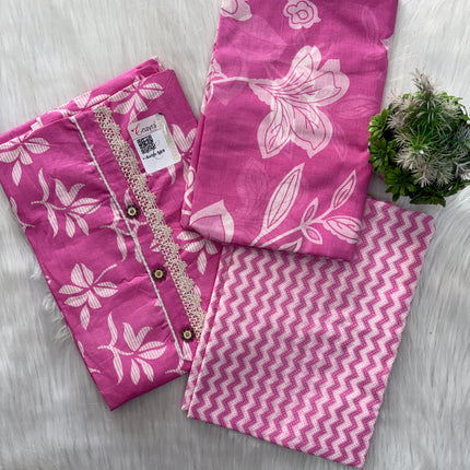Ethereal Comfort Cambric Set (Unstitched)