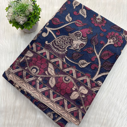 Ethereal Threads Kalamkari Saree