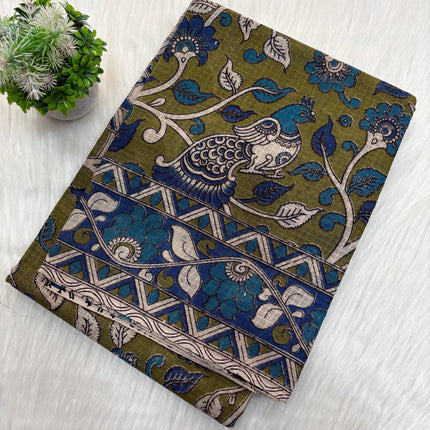Tradition Lite Kalamkari Saree