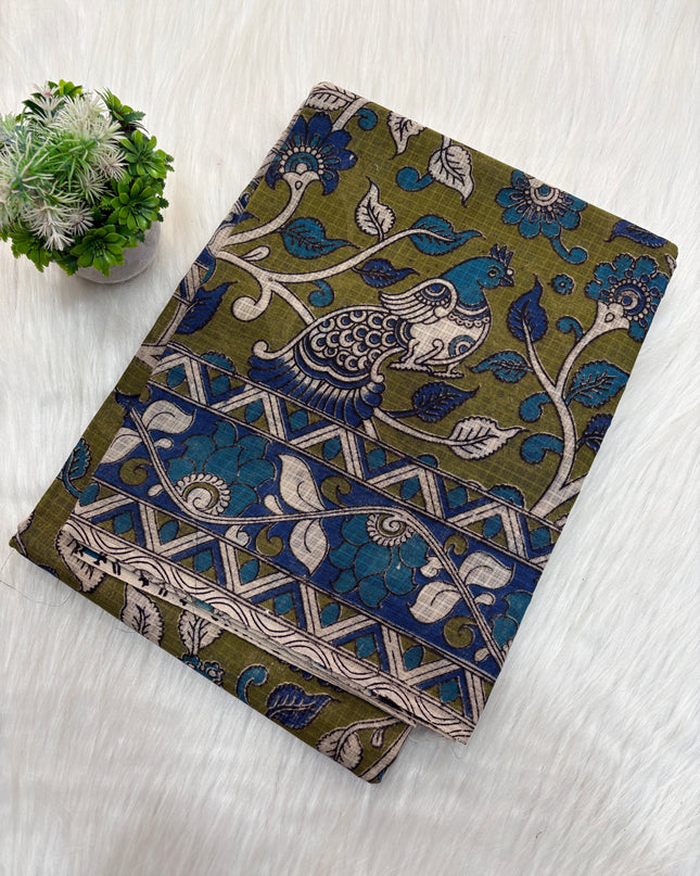 Tradition Lite Kalamkari Saree