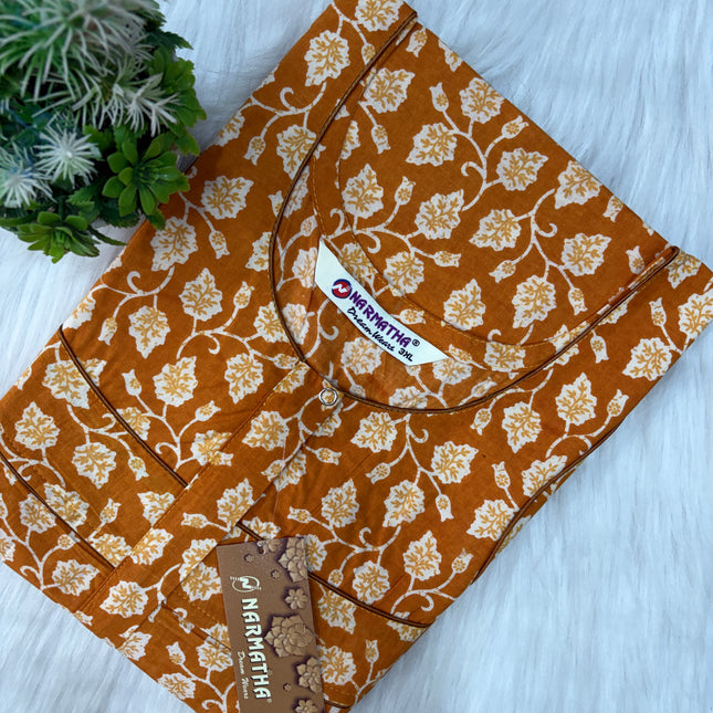 Narmatha Everyday Elegance Nighty 🌸