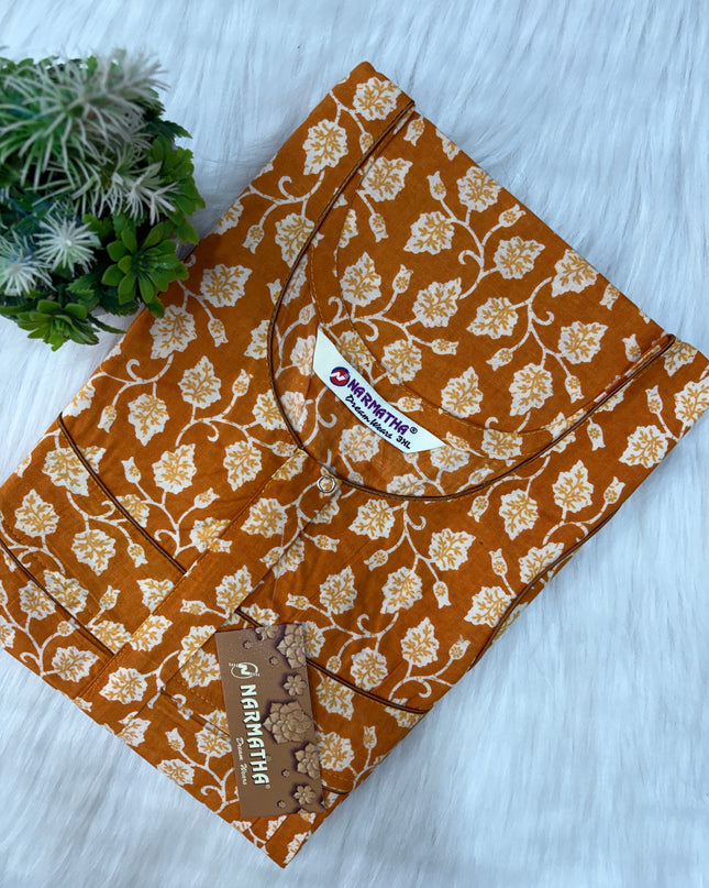 Narmatha Everyday Elegance Nighty 🌸
