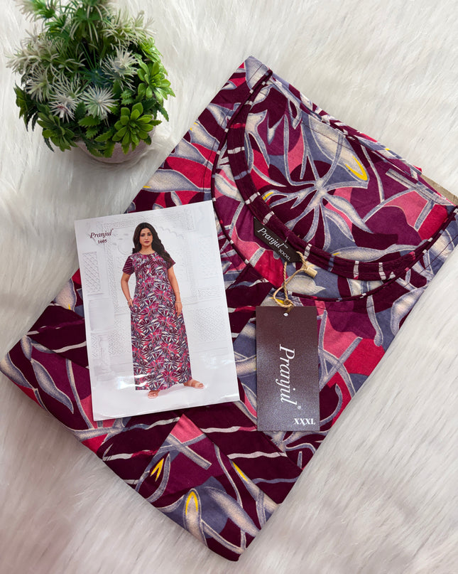 🌷 Pranjul Daily Comfort Nighty 😄