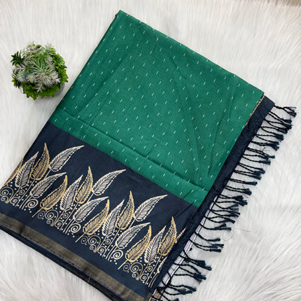 Semi Tussar saree