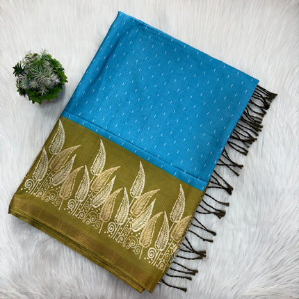 Semi Tussar saree